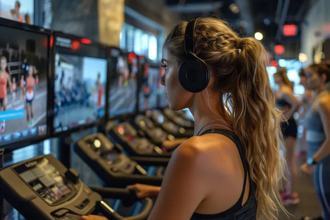 Jugendliche beim Gaming in einem Spielzentrum