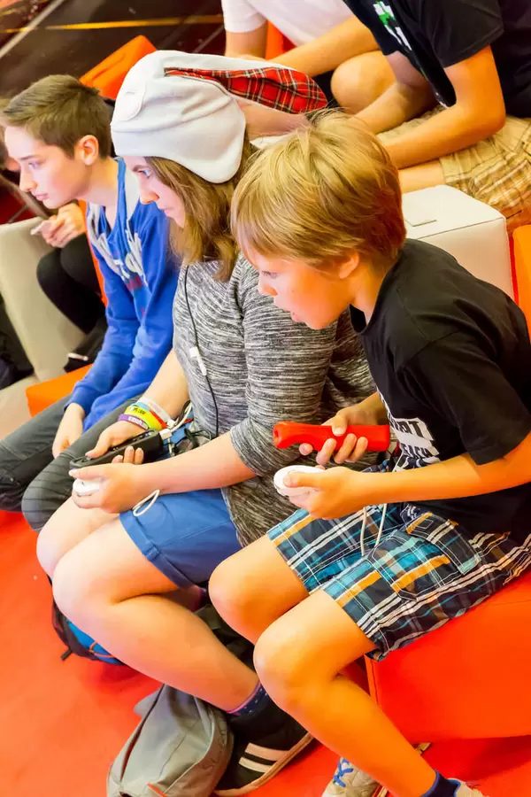 Junge Spieler auf der Gamescom