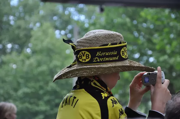 Junger BVB Fan