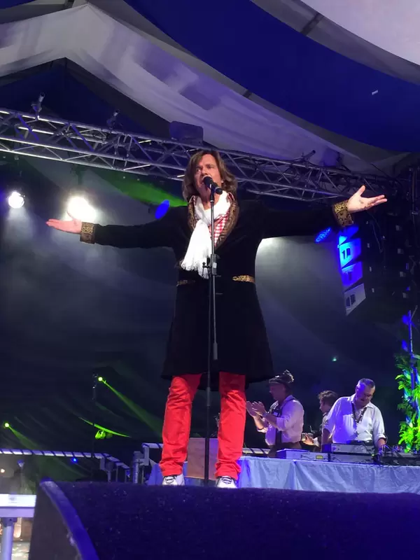 Jürgen Drews beim 1. Kölner Oktoberfest 2014