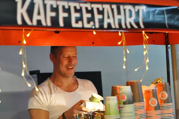 Kaffeefahrt Kaffee-Bar auf Street Food Festival
