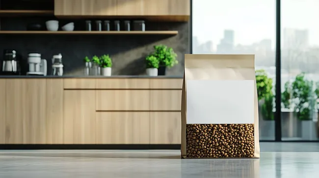 Kaffeerösterei mit modernen Einrichtungselementen