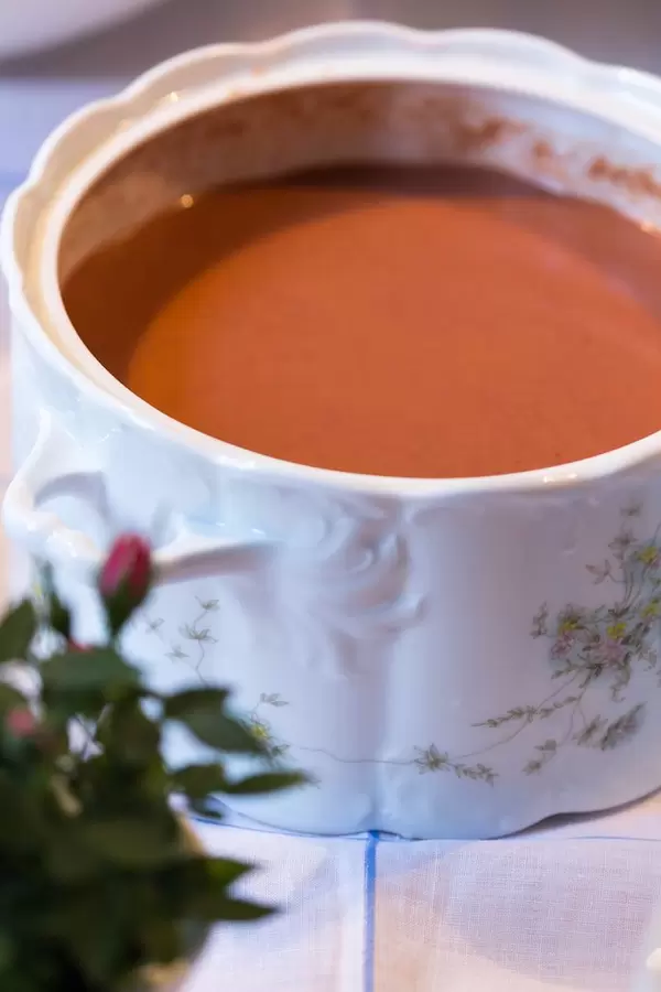 Kalte spanische Suppe (Gazpacho)