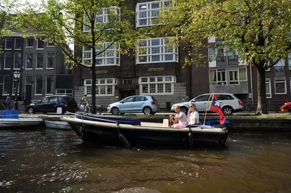 Kanal in Amsterdam