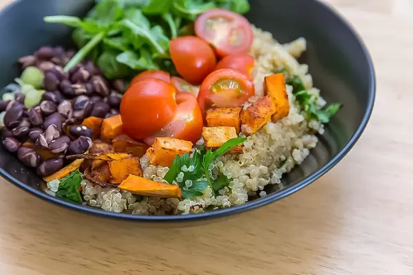 Karibisches Mittagessen