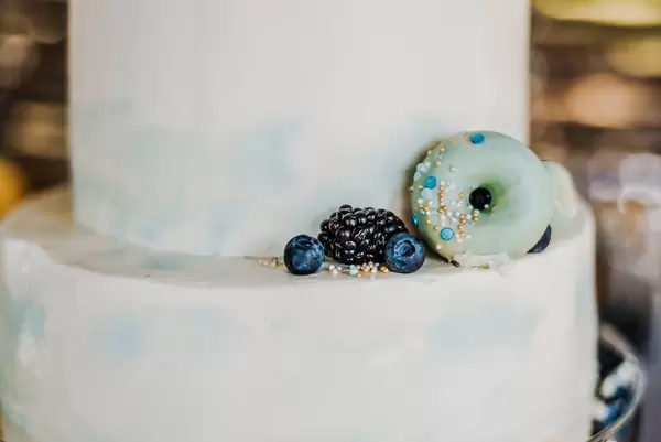 Käsekuchen mit Beeren