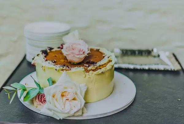 Käsekuchen zur Hochzeit