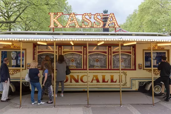 Kassa im Circus Roncalli