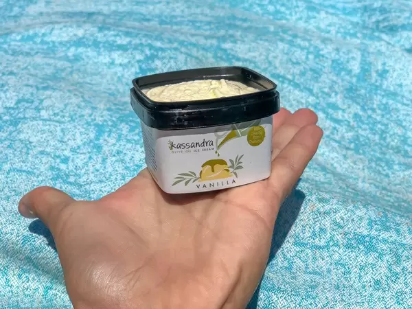 Kassandra olive oil ice cream