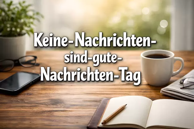 Keine-Nachrichten-sind-gute-Nachrichten-Tag am 11. September