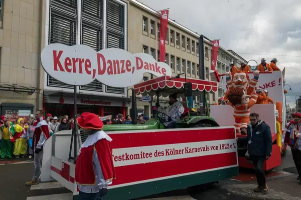Kerre, Danze, Danke - Müllmänner-Wagen - Kölner Karneval 2018
