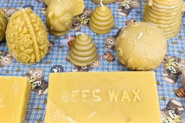 Kerzen aus echtem Bienenwachs - City Market, Chicago