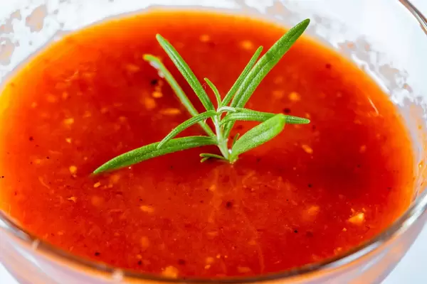 Ketchup with rosemary