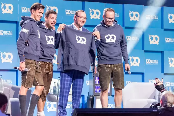 Kevin Spacey wird 4. Partner der Bits & Pretzels