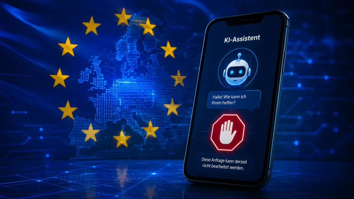 KI-Assistent im Smartphone unter EU-Regulierung