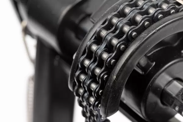 Kick Drum Pedal for a bass drum. Chain Drive system on the pedal