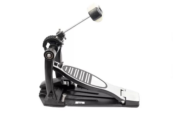 Kick Drum Pedal for a bass drum isolated above white background