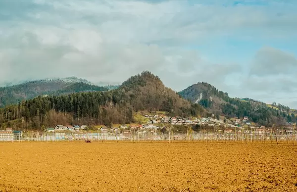 Kleine Stadt in Slowenien