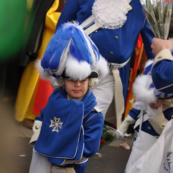 Kleiner Blaue Funke am Rosenmontagszug 2012