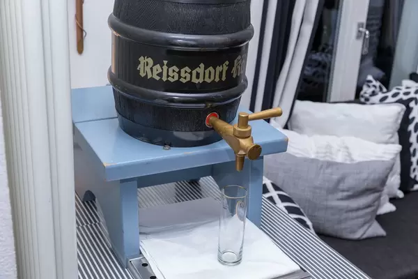 Kleines Fass mit Reissdorf Kölsch