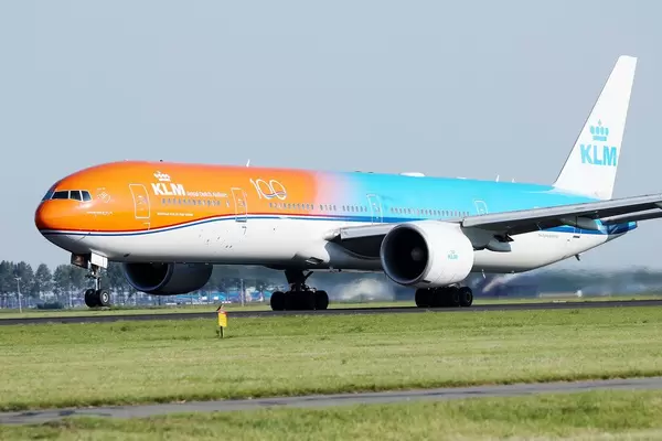 KLM Orange livery at Amsterdam Schiphol Airport