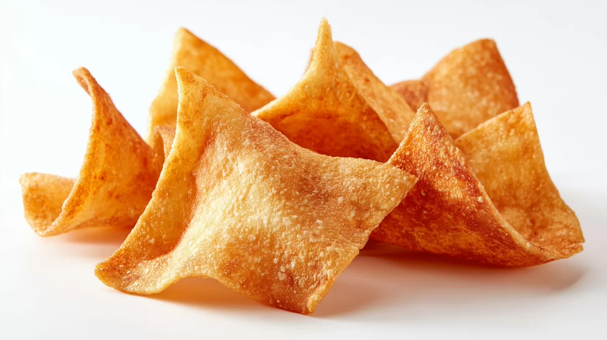 Knusprige Cassava Chips als traditioneller Snack