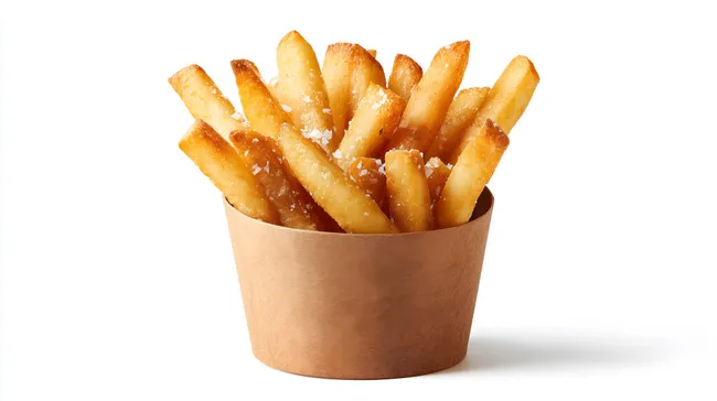 Knusprige Pommes Frites mit Salzgenuss