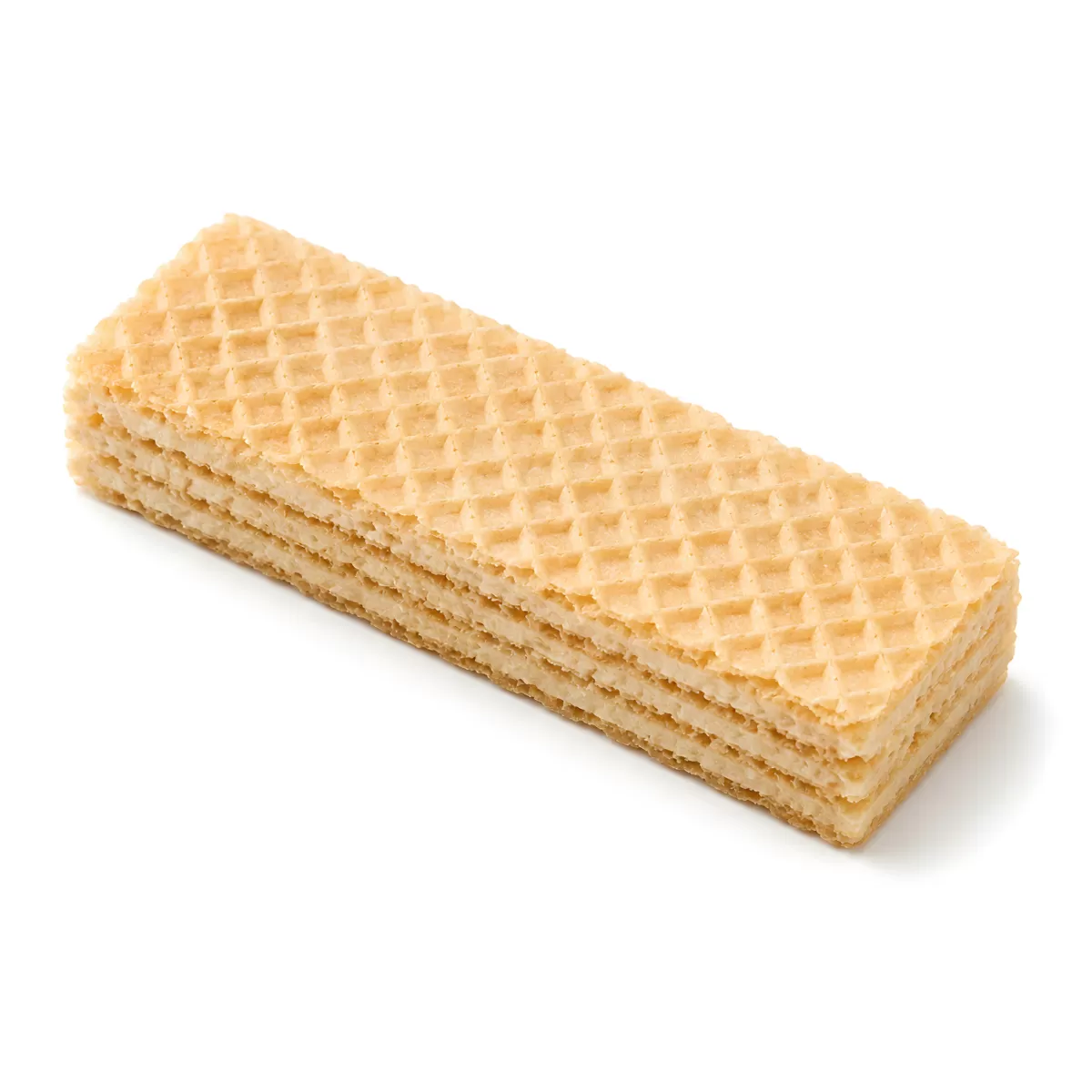 Knusprige Waffelschnitten mit cremiger Füllung
