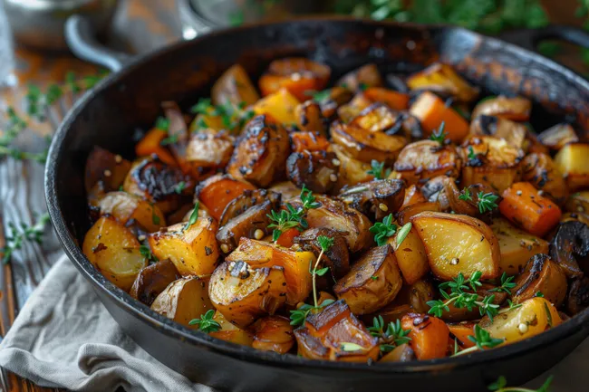 Knuspriger Ofengemüse-Eintopf