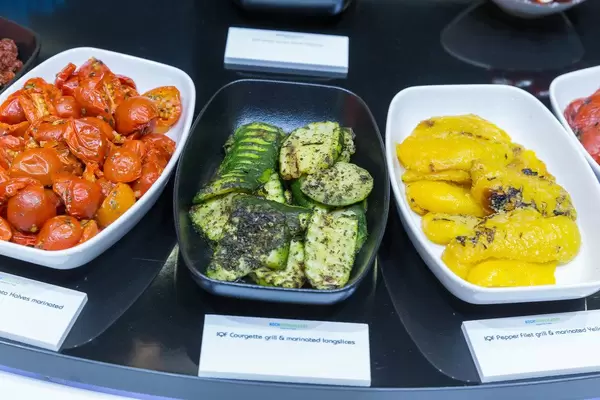 Kochtiefkühlkost - Zuchinischeiben mariniert