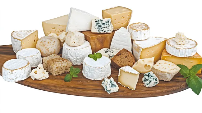 Köstliche Auswahl an Gourmet-Käsesorten