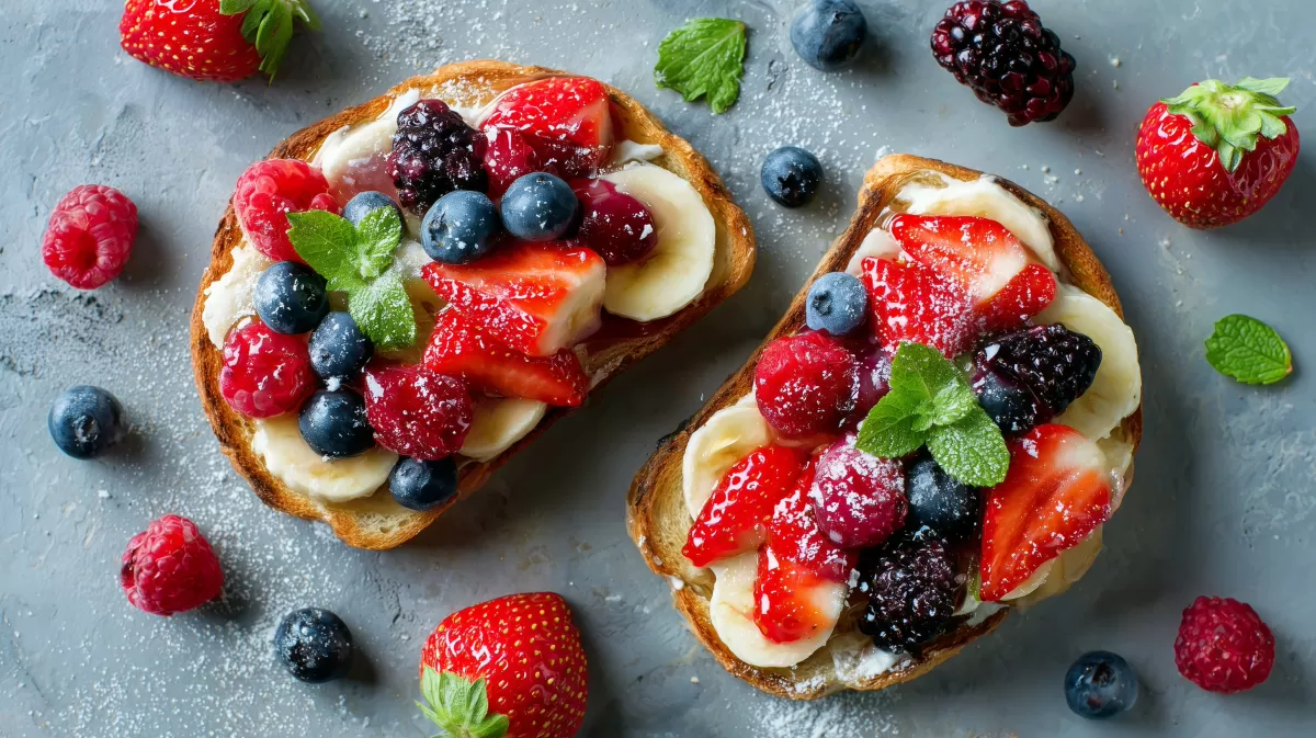 Köstliche Beeren-Sandwiches: Eine fruchtige Versuchung