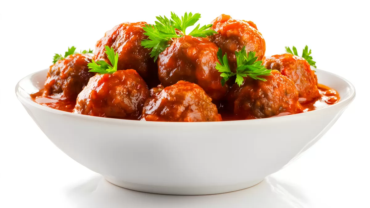 Köstliche Fleischbällchen in würziger Tomatensauce