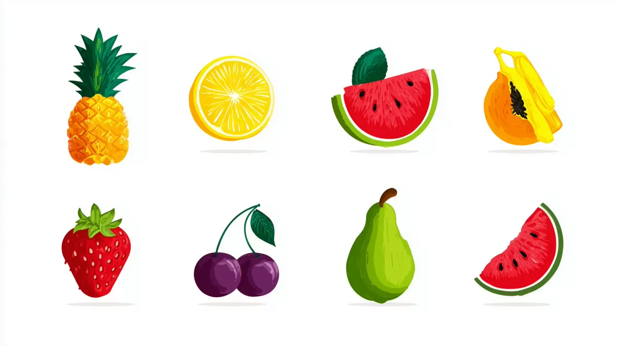Köstliche Früchte in bunter Vielfalt