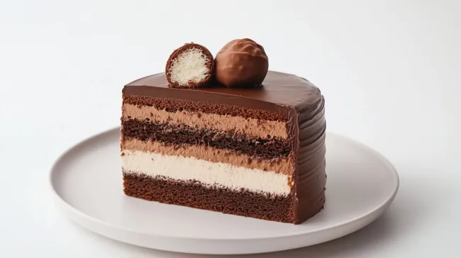 Köstliche Schokoladen-Mozartkugel-Torte mit Nougatfüllung