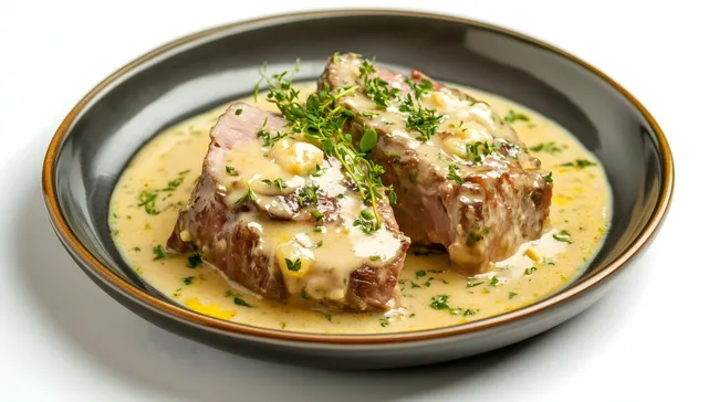 Köstliche Schweinezungen-Delikatesse mit Kräutern