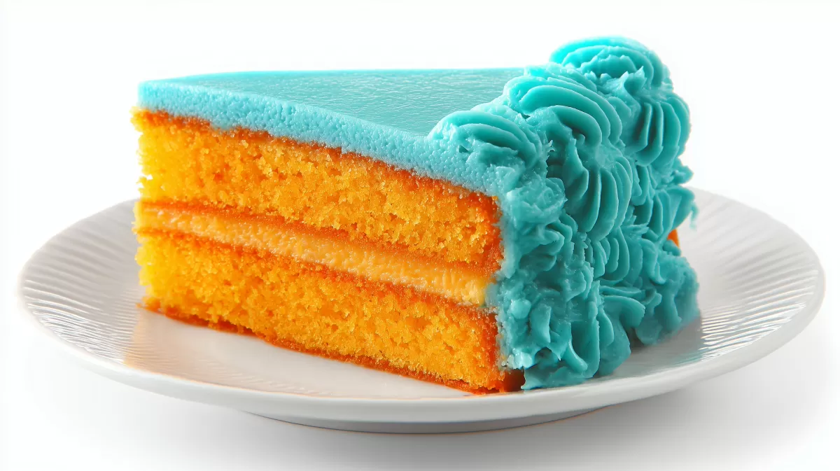 Köstliche, zweifarbige Torte mit Vanille und Vanille-Sahne