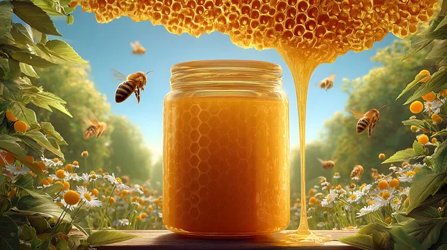 Köstlicher Honig direkt aus dem Bienenstock