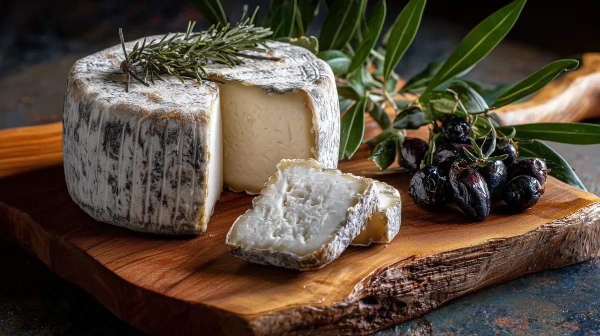 Köstlicher Käsegenuss mit Oliven und Kräutern