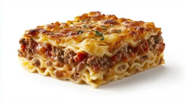 Köstlicher Lasagne-Auflauf mit Hackfleisch und Käse