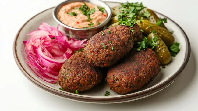 Köstlicher Orientalischer Snack-Teller