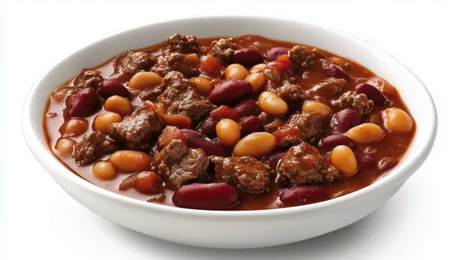Köstliches Chili con Carne in Schüssel