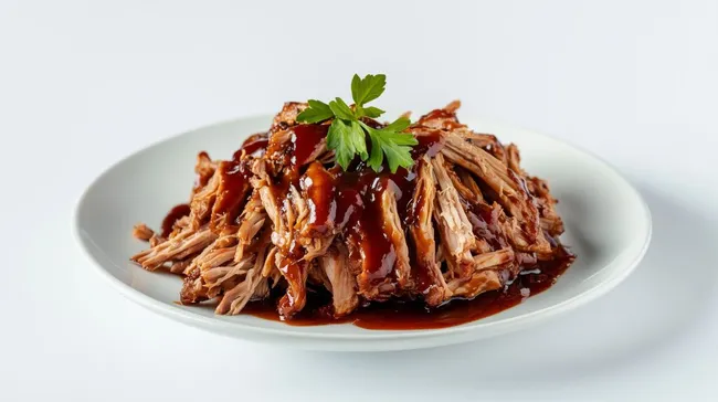 Köstliches Pulled Pork mit würziger BBQ-Sauce
