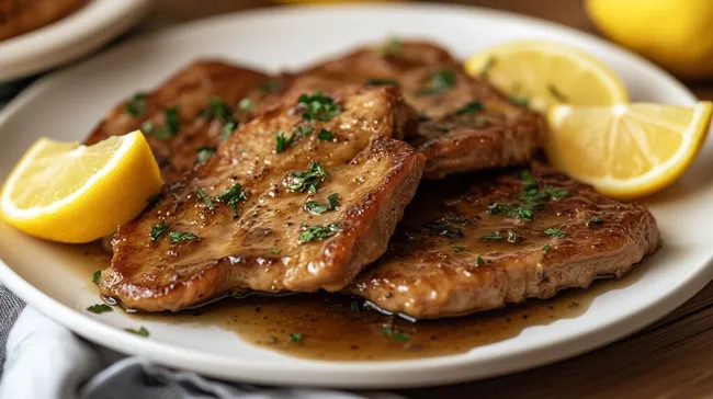 Köstliches Schweinefilet in Zitronensauce