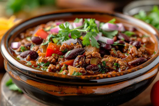 Köstliches selbstgemachtes Chili con Carne