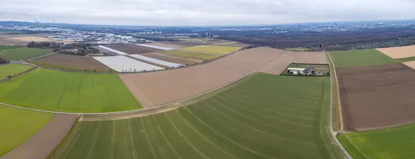 Köln-Panorama mit Blick auf Frechen, Marsdorf, Junkersdorf und Innenstadt