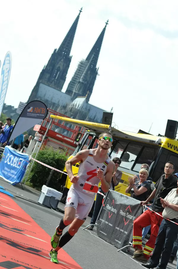 Kölntriathlon 2012: 2. Platz Till Schramm