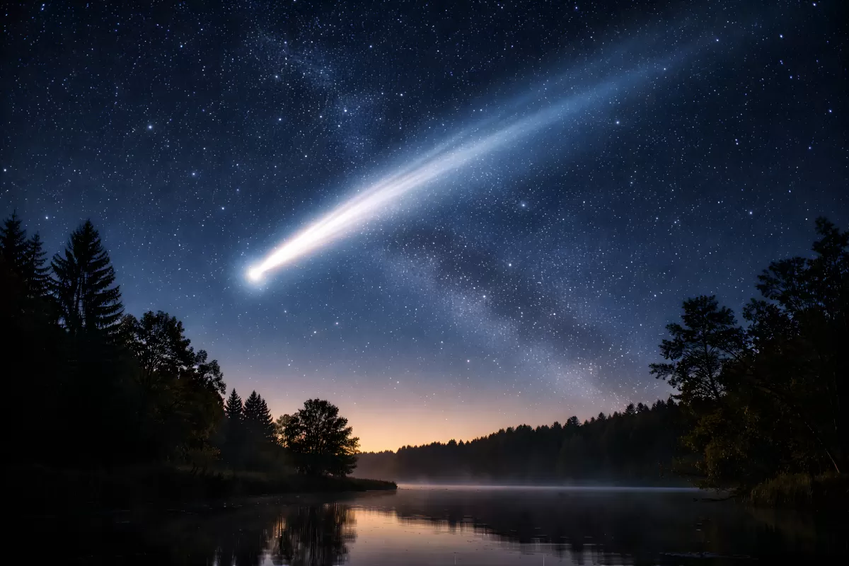 Komet C/2026 A1 – Osterkomet am Himmel