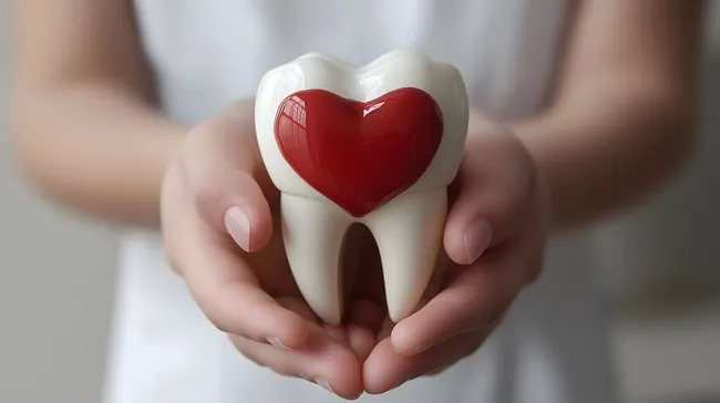 Konzept der Zahngepflegt und Zahngesundheit