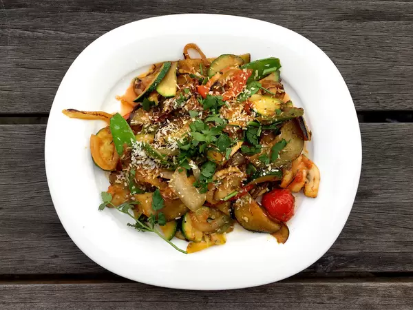 Körili Sebze: Gemüsepfanne mit Curry (Türkisch)